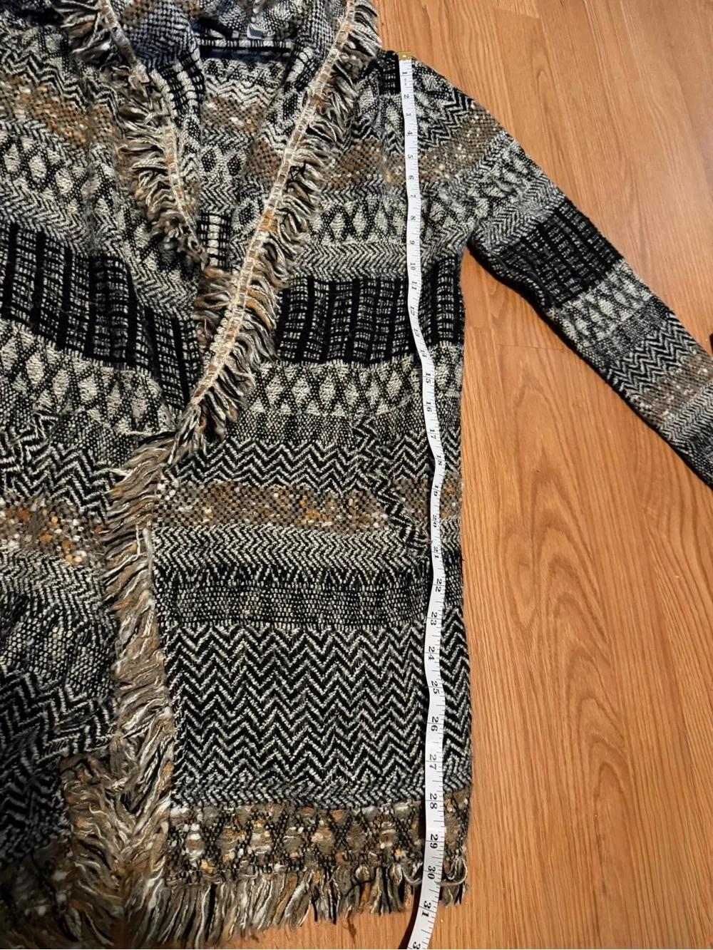 Lucky Brand Cardigan Coat - Size M - with pockets!